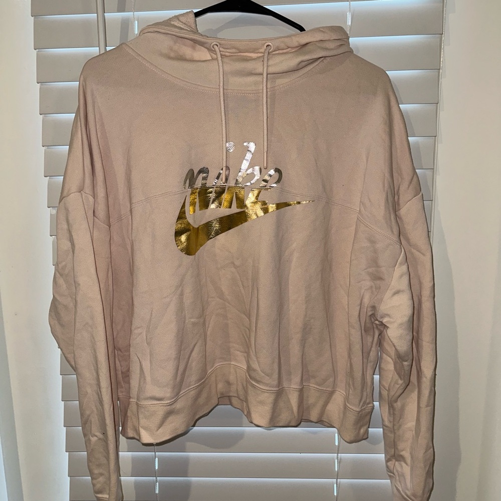Nike Cream Textured Hoodie